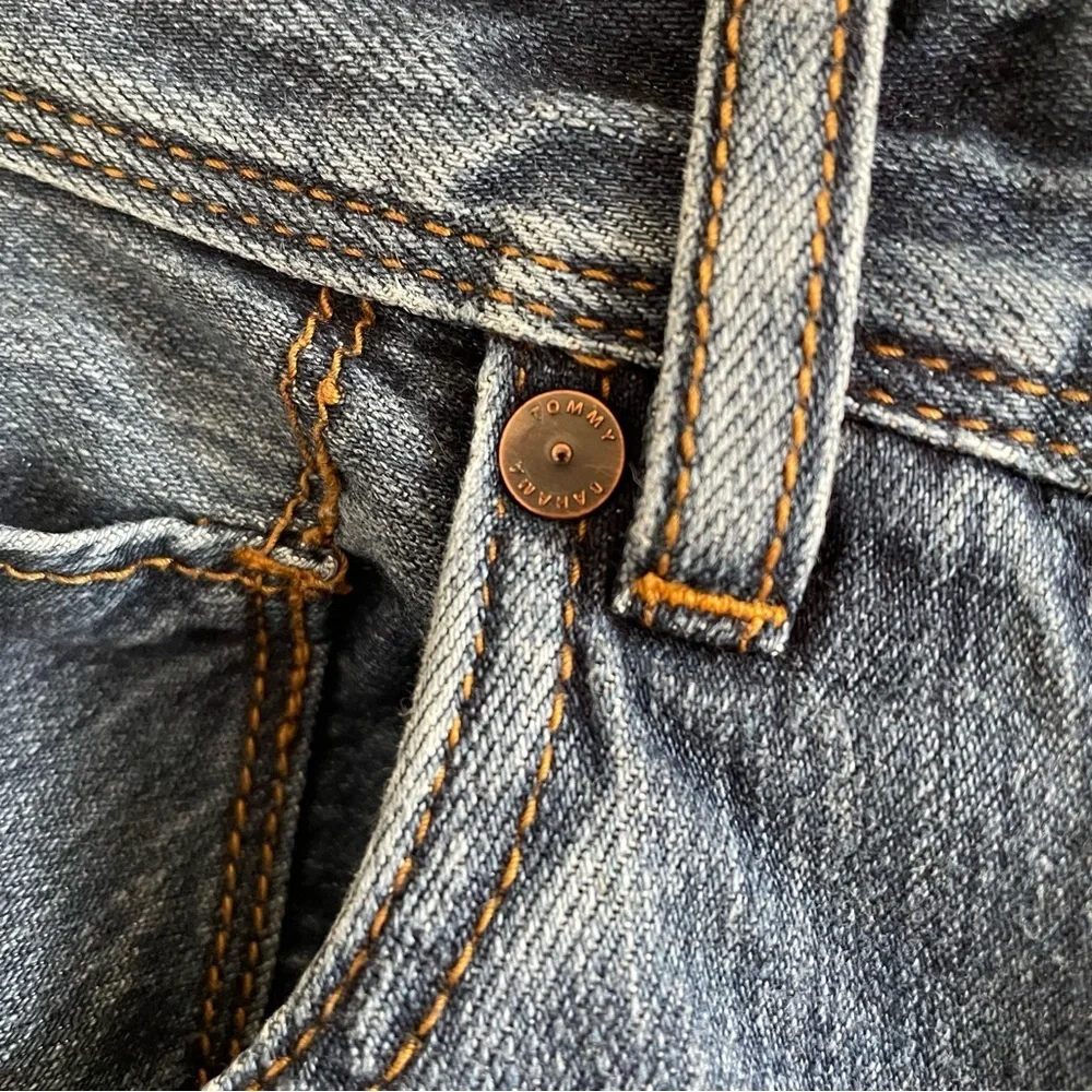 Tommy Bahama Cayman Relaxed Jeans Men’s 36x32 Blue Dark Wash Straight Logo